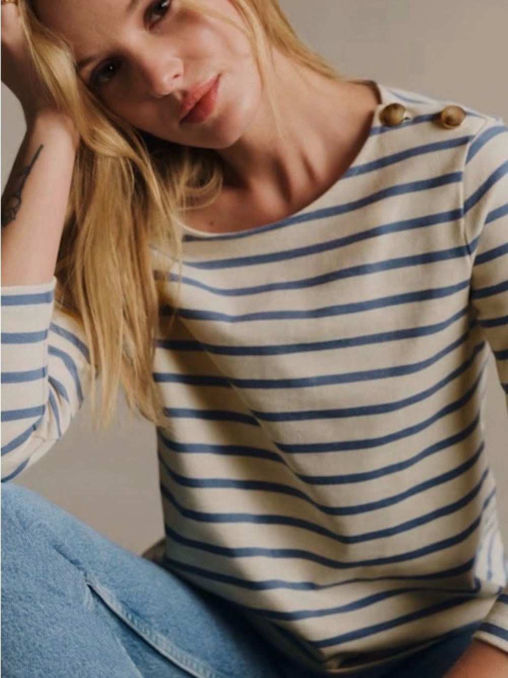 NWT Sézane Colette Marinière - the ultimate French girl stripes 🇫🇷